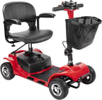 4-Wheel Electric Scooter with 20-Mile Range & 330 lbs Capacity